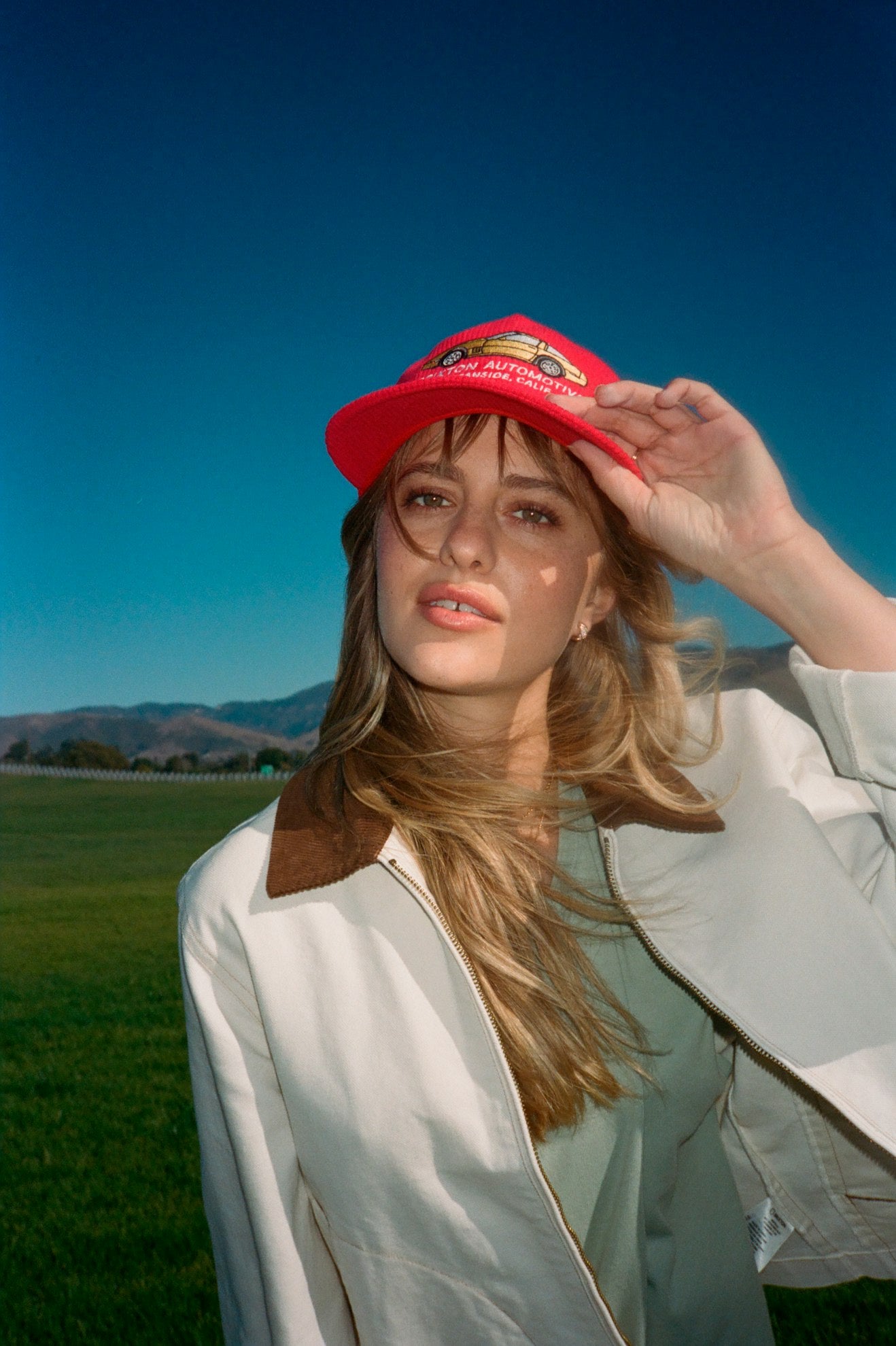 Mechanic Women's Garage Zip Jacket - Egret White - Image 4